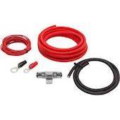 AUDIO SYSTEM OFC 10mm² POWER SÆT U/RCA KABEL